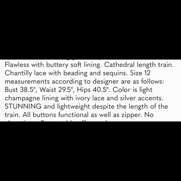 NWT CASABLANCA Bridal Style 2330 Chloe Wedding Gown -Ivory - Picture 15 of 15